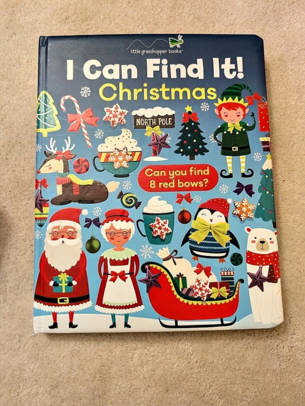 Tiger Tales I Can Find It! Christmas Search-and-Find Book